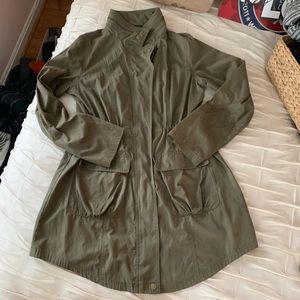 Light Olive Cargo Jacket